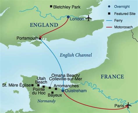 tour of england and france